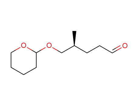 (S)-4-Methyl-5-(tetrahydro-pyran-2-yloxy)-pentanal