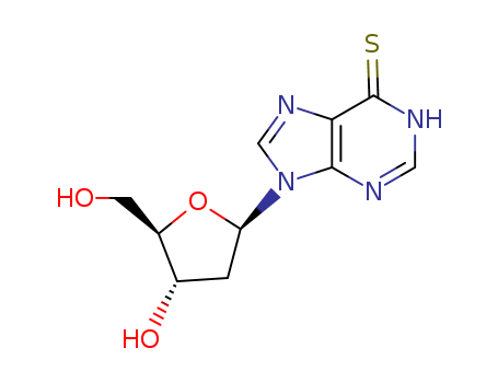 6-Mercapto-9-(2'-deoxy-b-D-ribofuranosyl)purine