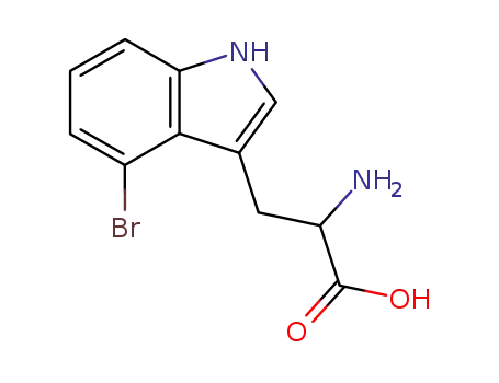 2-amino-3-(4-bromo-1H-indol-3-yl)propanoic Acid