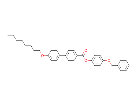 4'-Octyloxy-biphenyl-4-carboxylic acid 4-benzyloxy-phenyl ester