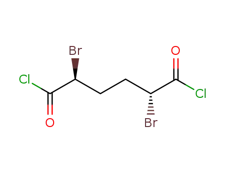 (2R,5S)-2,5-Dibromo-hexanedioyl dichloride