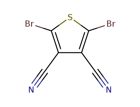 2,5-dibromo-3,4-dicyanothiophene