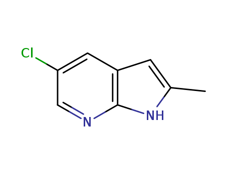 1H-Pyrrolo[2,3-b]pyridine, 5-chloro-2-methyl-