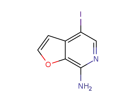4-iodofuro[2,3-c]pyridin-7-ylamine