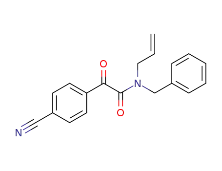 N-allyl-N-benzyl-2-(4-cyanophenyl)-2-oxoacetamide