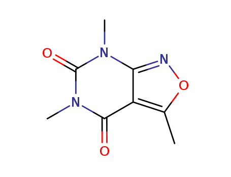 Isoxazolo[3,4-d]pyrimidine-4,6(5H,7H)-dione,3,5,7-trimethyl- cas  65183-48-4