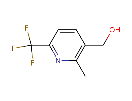 Molecular Structure of 681260-50-4 ([2-Methyl-6-(trifluoromethyl)pyridin-3-yl]methanol)