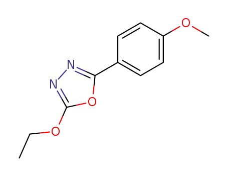 1,3,4-Oxadiazole, 2-ethoxy-5-(4-methoxyphenyl)-