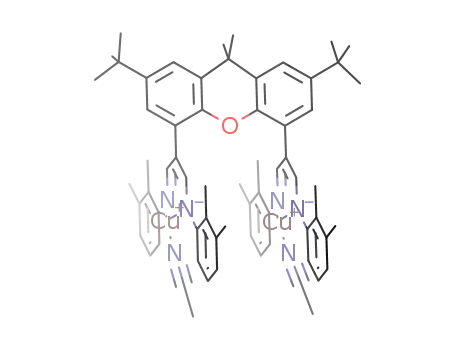 [(Me<sub>2</sub>C<sub>6</sub>H<sub>3</sub>)Xanthdim](Cu(MeCN))2