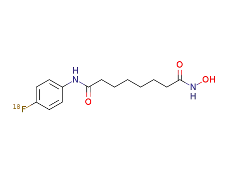 4-<sup>(18)</sup>F-fluorosuberoylanilide hydroxamic acid