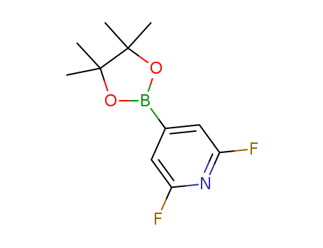 2,6-difluoro-4-boronic acid pinacol ester pyridine cas no. 1204333-58-3 98%