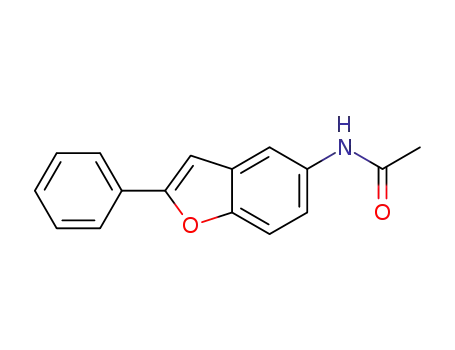 5-N-acetylamino-2-phenylbenzofuran