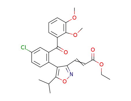 C<sub>26</sub>H<sub>26</sub>ClNO<sub>6</sub>