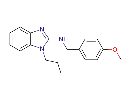 N-(4-methoxybenzyl)-N-(1-propyl-1H-benzimidazol-2-yl)amine