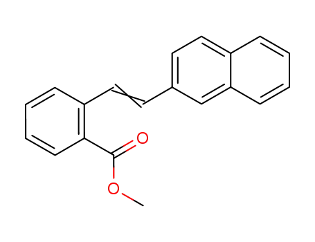 Benzoic acid, 2-[2-(2-naphthalenyl)ethenyl]-, methyl ester, (Z)-
