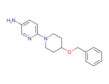 6-(4-(benzyloxy)piperidin-1-yl)pyridin-3-amine