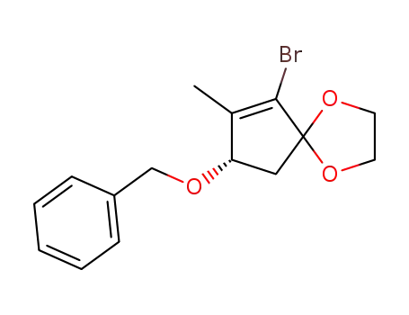 (S)-8-(benzyloxy)-6-bromo-7-methyl-1,4-dioxaspiro[4.4]non-6-ene