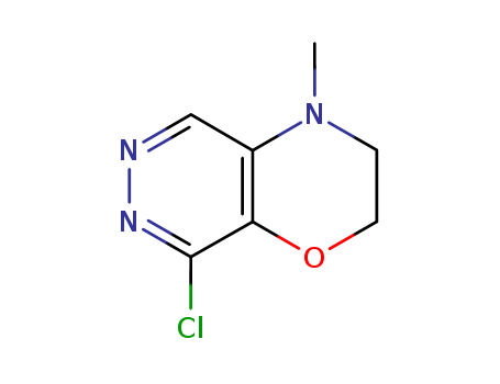 8-Chloro-3,4-dihydro-4-methyl-2H-pyridazino[4,5-b][1,4]oxazine