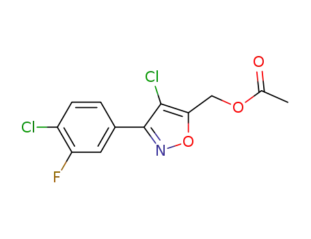 Molecular Structure of 1325228-72-5 (C<sub>12</sub>H<sub>8</sub>Cl<sub>2</sub>FNO<sub>3</sub>)