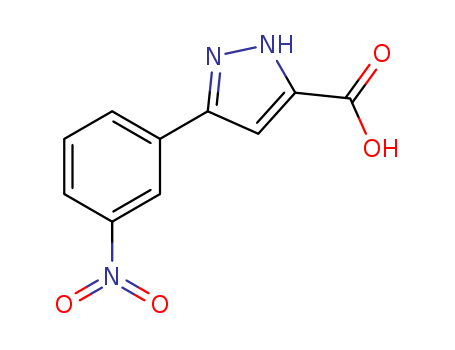 5-(3-Nitrophenyl)-1H-pyrazole-3-carboxylic acid 899714-76-2