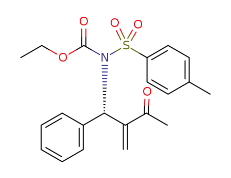 ethyl 2-methylene-3-oxo-1-phenylbutyl(tosyl)carbamate