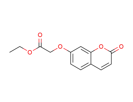 Molecular Structure of 72000-18-1 (ETHYL 2-(2-OXO-2H-CHROMEN-7-YLOXY)ACETATE)