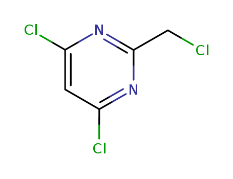 4,6-DICHLORO-2-(CHLOROMETHYL)PYRIMIDINE  CAS NO.19875-05-9
