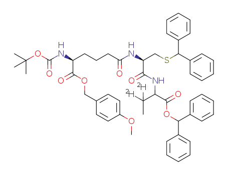 C<sub>52</sub>H<sub>57</sub><sup>(2)</sup>H<sub>2</sub>N<sub>3</sub>O<sub>9</sub>S