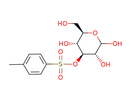 Molecular Structure of 7702-25-2 (3-O-[(4-methylphenyl)sulfonyl]hexopyranose)