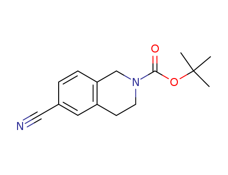 tert-Butyl 6-cyano-1,2,3,4-tetrahydroisoquinoline-2-carboxylate