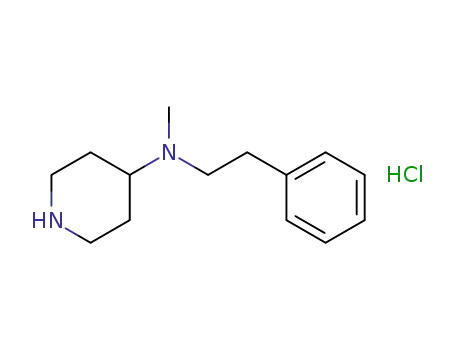 methyl-phenethyl-piperidin-4-yl-amine, hydrochloride
