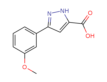 5-(3-Methoxy-phenyl)-2H-pyrazole-3-carboxylic acid