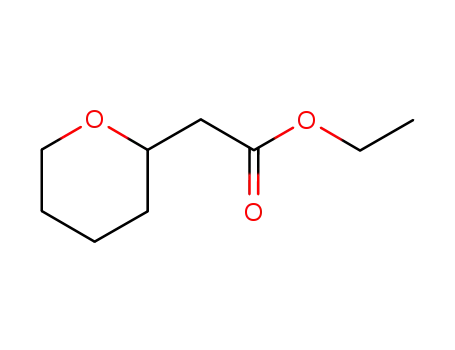 Molecular Structure of 38786-78-6 (Tetrahydro-2H-pyran-2-acetic acid ethyl ester)