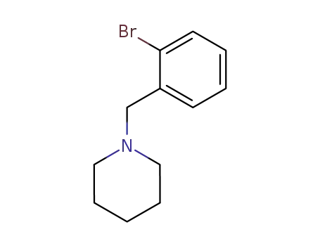 Molecular Structure of 1459-22-9 (1-(2-Bromobenzyl)piperidine)