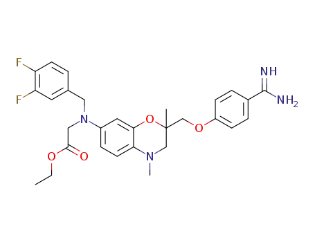 C<sub>29</sub>H<sub>32</sub>F<sub>2</sub>N<sub>4</sub>O<sub>4</sub>