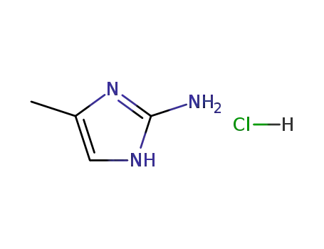 Molecular Structure of 6775-38-8 (5-METHYL-1H-IMIDAZOL-2-YL-AMINE HCL)