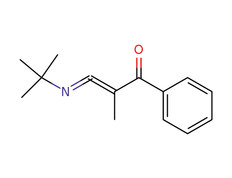 2-Propen-1-one, 3-[(1,1-dimethylethyl)imino]-2-methyl-1-phenyl-