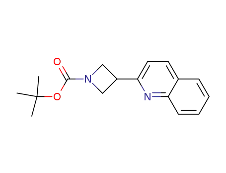 tert- 부틸 3- (퀴놀린 -2- 일) 아제 티딘 -1- 카르 복실 레이트
