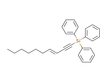 (E)-1-(triphenylsilyl)dec-3-en-1-yne