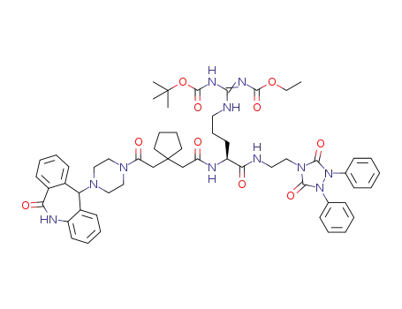 C<sub>57</sub>H<sub>69</sub>N<sub>11</sub>O<sub>10</sub>