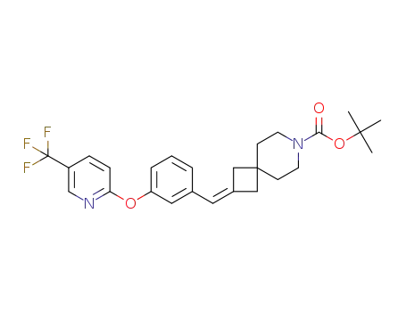 Molecular Structure of 1346556-71-5 (C<sub>26</sub>H<sub>29</sub>F<sub>3</sub>N<sub>2</sub>O<sub>3</sub>)