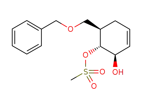 6-O-benzyl-4-O-mesyl-5a-carba-D-glucal