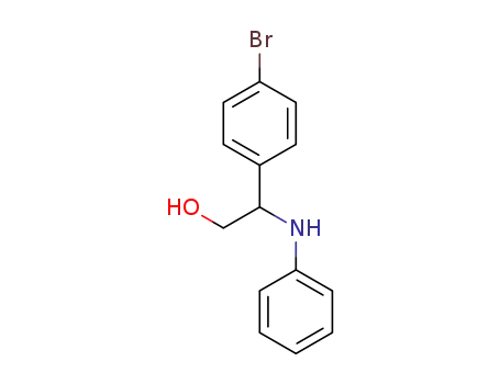 2-(4-bromophenyl)-2-(phenylamino)ethan-1-ol