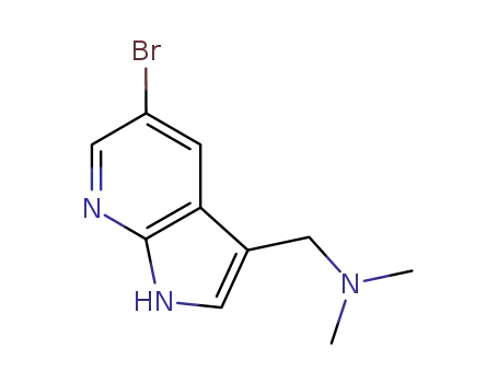 1-(5-Bromo-1H-pyrrolo[2,3-b]pyridin-3-yl)-N,N-dimethylmethanamine