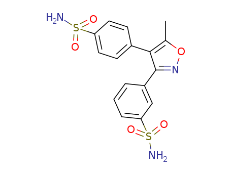 3-(5-methyl-4-(4-sulfamoylphenyl)isoxazol-3-yl)benzenesulfonamide