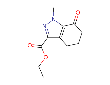 Ethyl 1-methyl-7-oxo-4,5,6,7-tetrahydro-1H-indazole-3-carboxylate