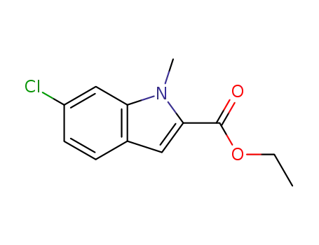 1-メチル-6-クロロ-1H-インドール-2-カルボン酸エチル