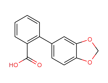 2- 비 페닐-[1,3] 다이옥 솔 -5-YL- 카복실산