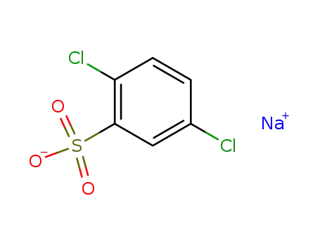 Molecular Structure of 5138-93-2 (Benzenesulfonic acid, 2,5-dichloro-, sodium salt)