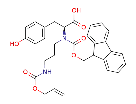 Fmoc-N[(CH<sub>2</sub>)3NHAlloc]Tyr-OH
